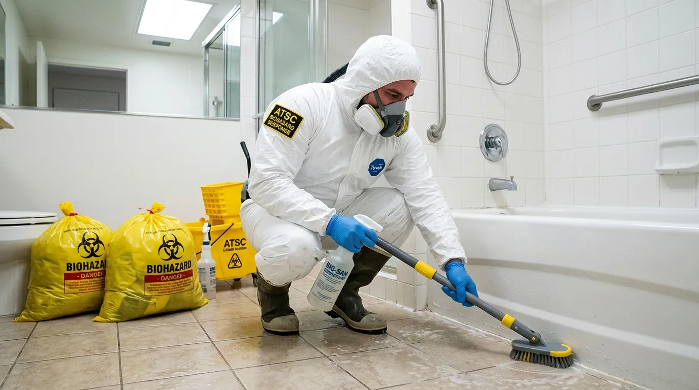 Decontamination equipment deployed for Blood Cleanup in Manhasset